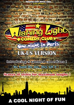 Affiche de Wishing Light Comedy Club - One Night in Paris | 100% English