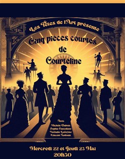 Affiche de Cinq pièces courtes de Courteline