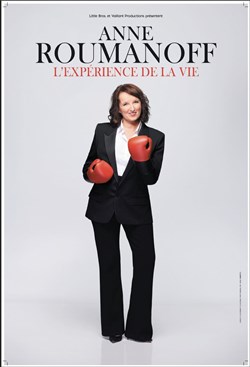 Affiche de Anne Roumanoff dans L'expérience de la vie