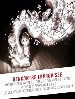Affiche de Impro Fusion rencontre le Tigre