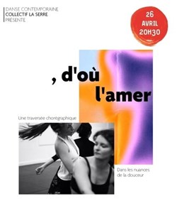 Affiche de , D'où l'amer