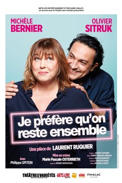 Affiche de Je préfère qu'on reste ensemble