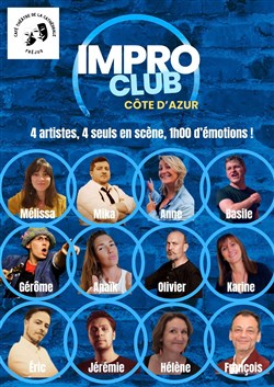 Affiche de Impro Club Côte d'Azur