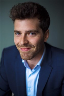 Affiche de Piano récital : Schubert / Chopin par Maxime Alberti