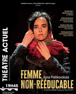 Affiche de Anna Politkovskaïa, femme non rééducable
