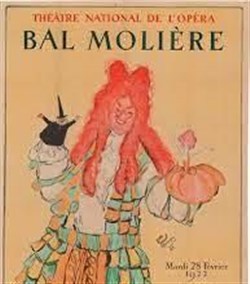 Affiche de Visite guidée : Exposition Molière, le jeu du vrai et du faux | par Michel Lhéritier