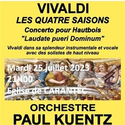 Affiche de Orchestre Paul Kuentz : Vivaldi les quatre saisons | Carantec
