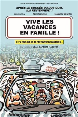 Affiche de Ados.com : Vive les vacances en famille