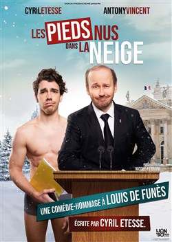Affiche de Les pieds nus dans la neige