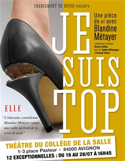 Affiche de Blandine Métayer dans Je suis Top !