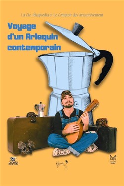 Affiche de Voyage d'un Arlequin Contemporain
