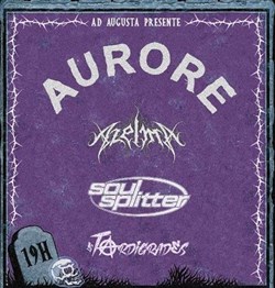 Affiche de Aurore + Azelma + Soul Splitter + Les Tardigrades