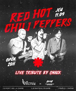 Affiche de Red Hot Chili Peppers live tribute night