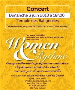 Affiche de Women & Rythme 2018