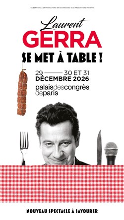 Affiche de Laurent Gerra se met à table !