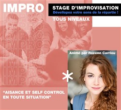 Affiche de Stage d'improvisation théâtrale : Sur le thème de la répartie