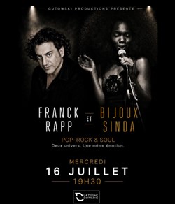 Affiche de Franck Rapp et Bijoux Sinda