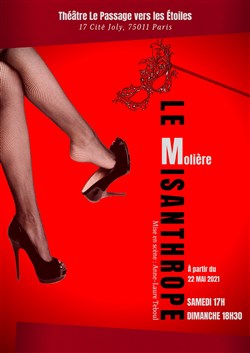 Affiche de Le Misanthrope | mise en scène Anne-Laure Teboul