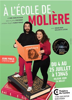 Affiche de À l'école de Molière