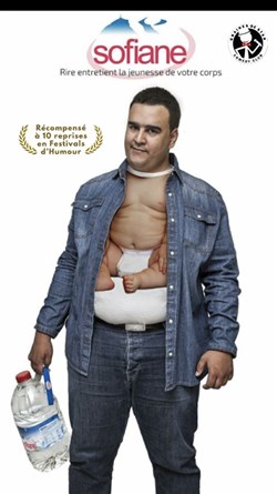 Affiche de Sofiane Ettaï dans Rire entretient la jeunesse de votre corps