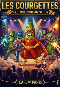 Affiche de Les courgettes improvisent