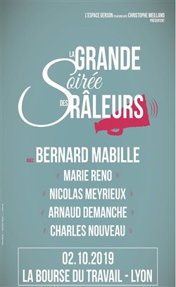 Affiche de La grande soirée des râleurs