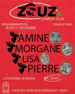 Affiche de Zouz Comedy Club x La Traverse de Balkis