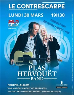 Affiche de Plas Hervouët Band
