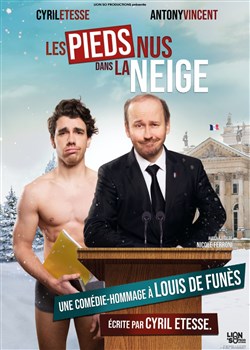 Affiche de Les pieds nus dans la neige