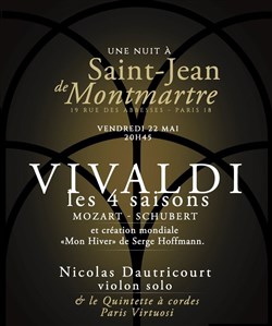 Affiche de Les quatre saisons de Vivaldi et l'Ave Maria de Schubert