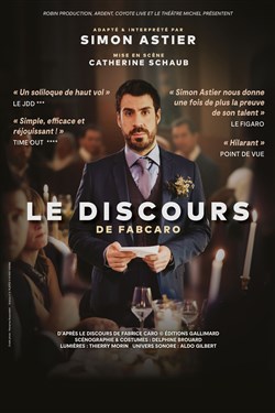 Affiche de Le Discours | avec Simon Astier