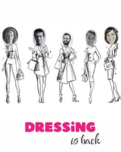 Affiche de Spectacle d'Impro : Dressing