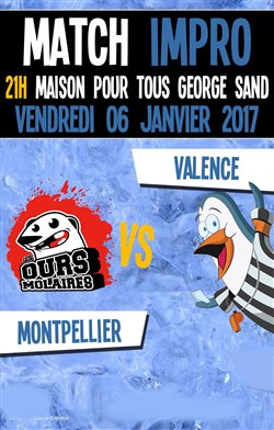 Affiche de Match impro : Montpellier vs Valence
