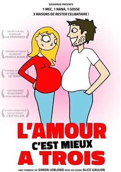 Affiche de L'amour c'est mieux à trois