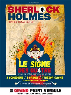 Affiche de Sherlock Holmes et le signe des 4