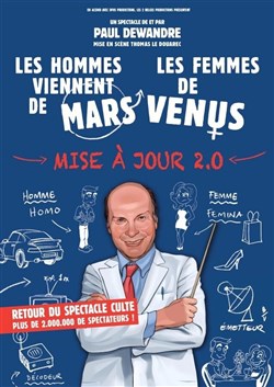 Affiche de Les hommes viennent de Mars, les femmes de Vénus