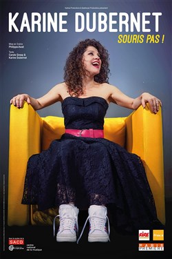 Affiche de Karine Dubernet dans Souris pas !