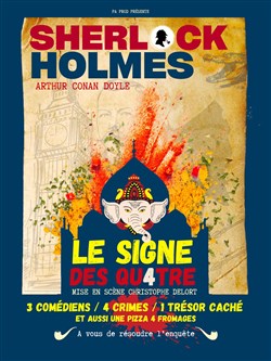 Affiche de Sherlock Holmes et le signe des Quatre