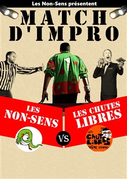 Affiche de Match d'impro : Non-Sens vs Chutes Libres