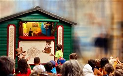 Affiche de Guignol fête Halloween