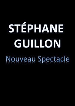 Affiche de Stéphane Guillon dans C'est merveilleux quand ça se passe bien !
