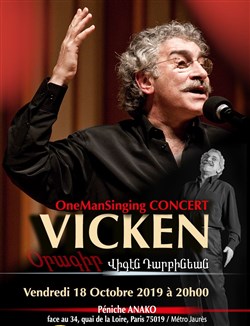 Affiche de Vicken Tarpinian : OneManSinging