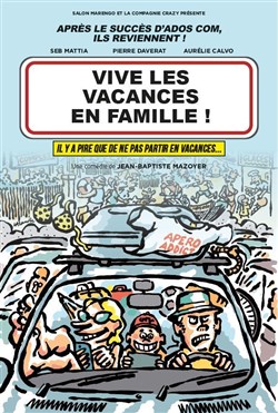 Affiche de Vive les vacances en famille