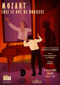 Affiche de Mozart chez le Duc de Noailles