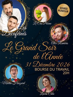 Affiche de Le Grand Soir de l'année : plateau d'humoristes pour le Réveillon
