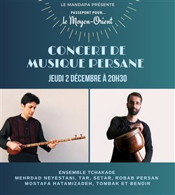 Affiche de Concert de musique persane | par Ensemble Tchakade