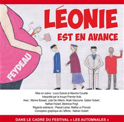 Affiche de Léonie est en avance