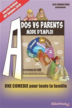 Affiche de Ados vs parents : mode d'emploi