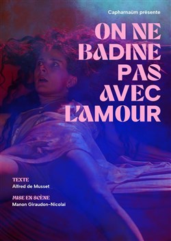 Affiche de On ne badine pas avec l'amour