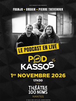 Affiche de Pod Kassos, le podcast en live
